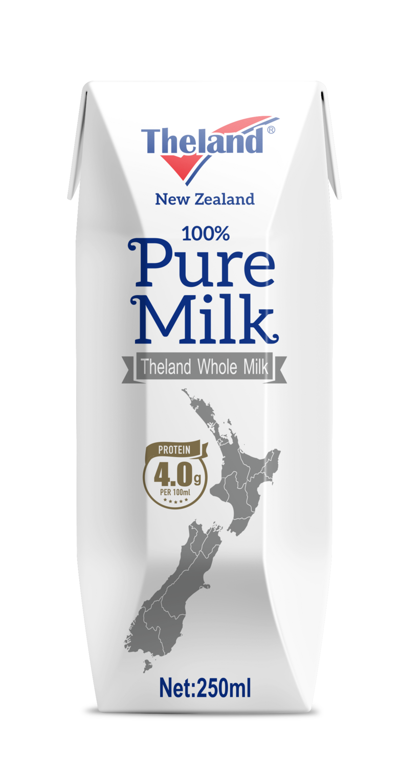 Theland UHT Whole Milk 4.0g protein Prisma (250mL) - AsureQuality